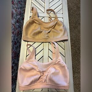 Women's Sports Bra Set - nude and pink 36G